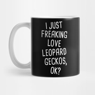 Funny Leopard Gecko Graphic Mug